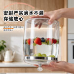 Straight-sided airtight canister with a metal clamp Straight Airtight Jar with Iron Ring 6961-6968