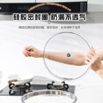 Straight-sided airtight canister with a metal clamp Straight Airtight Jar with Iron Ring 6961-6968