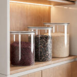 Cylindrical airtight container Cylindrical Airtight Jar 7011-7018