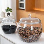 Round airtight container Round Airtight Jar 6811-6817