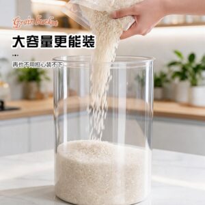 Cylindrical airtight container