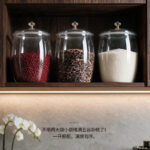 Waist-drum-shaped airtight canister (without metal locking ring) Waist Drum Airtight Jar without Iron Ring 6820-6828