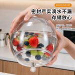 Round airtight container Round Airtight Jar 6811-6817