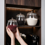 Round airtight container Round Airtight Jar 6811-6817